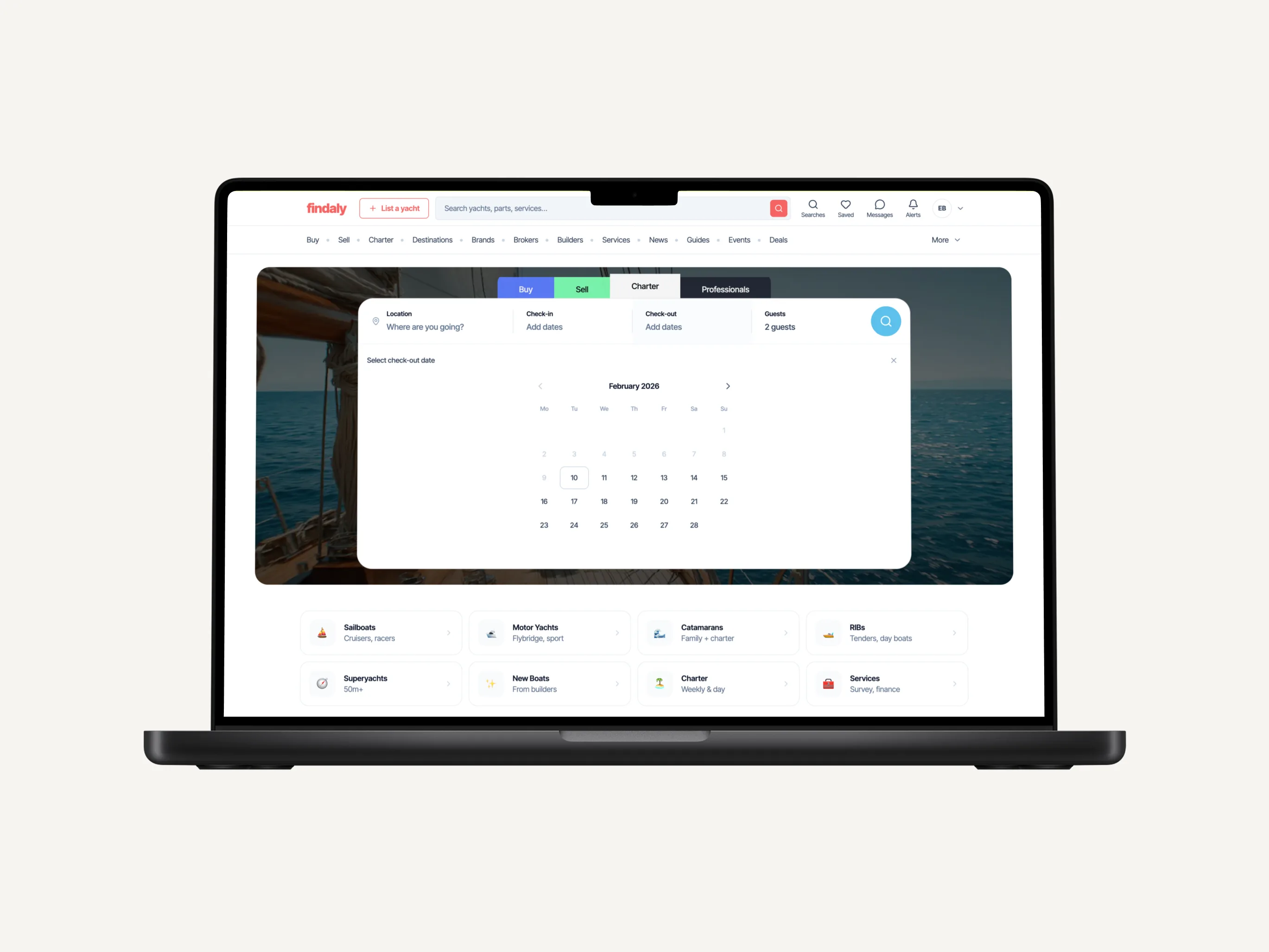 Findaly listing views