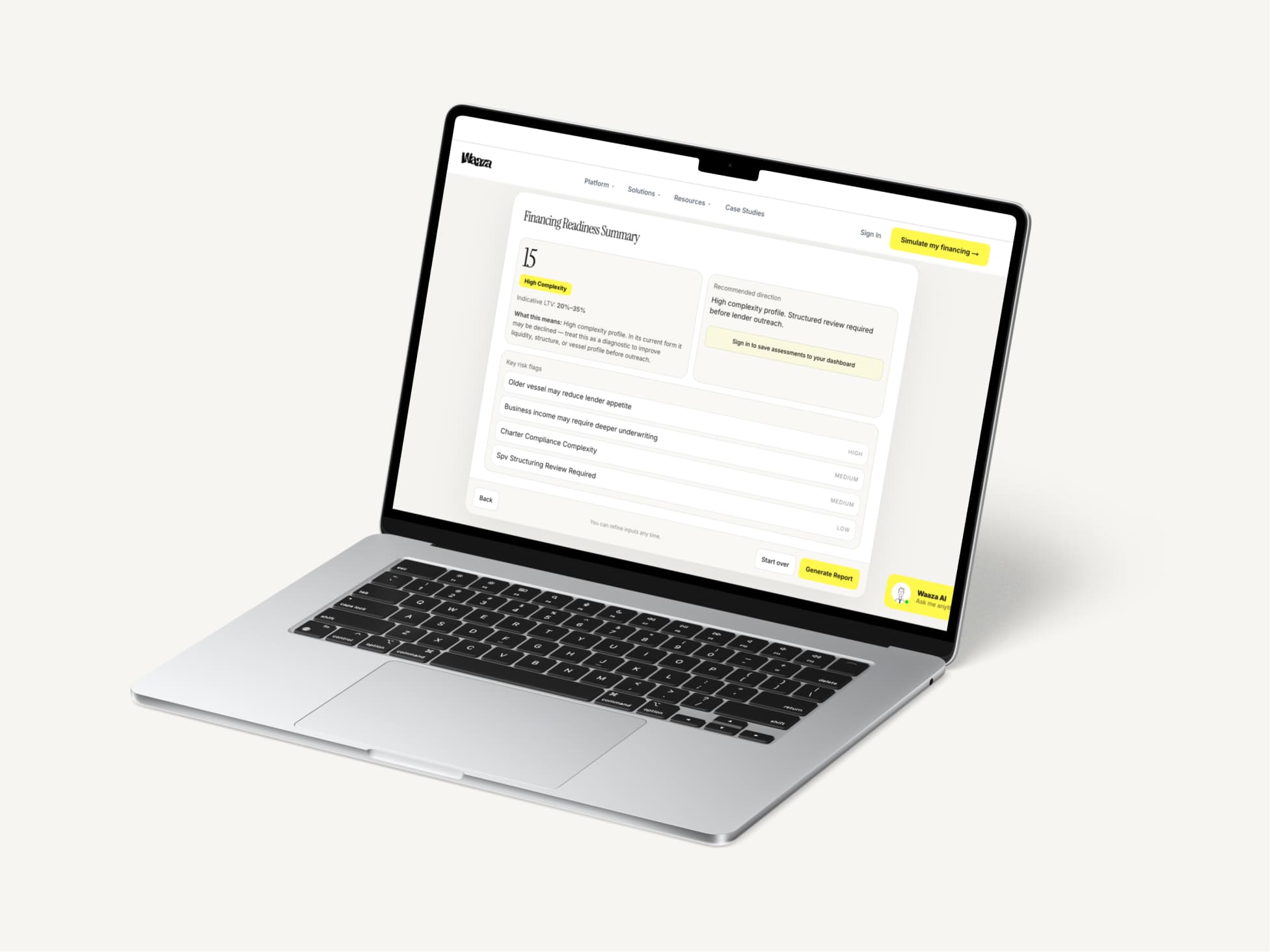 Waaza — Conversation-driven design