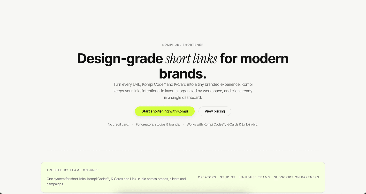 Kompi color and mood