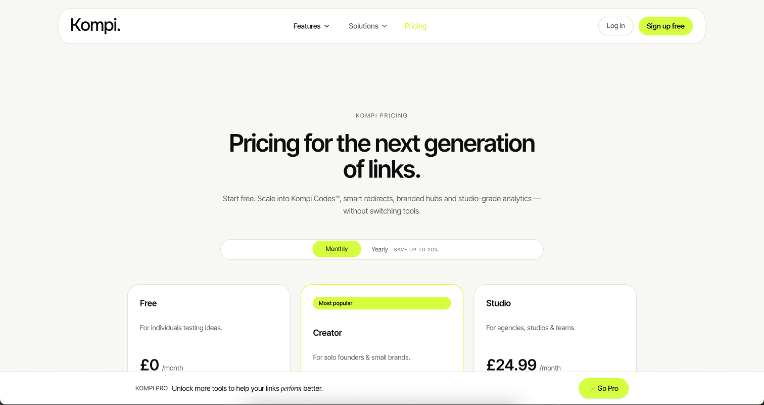 Kompi design language