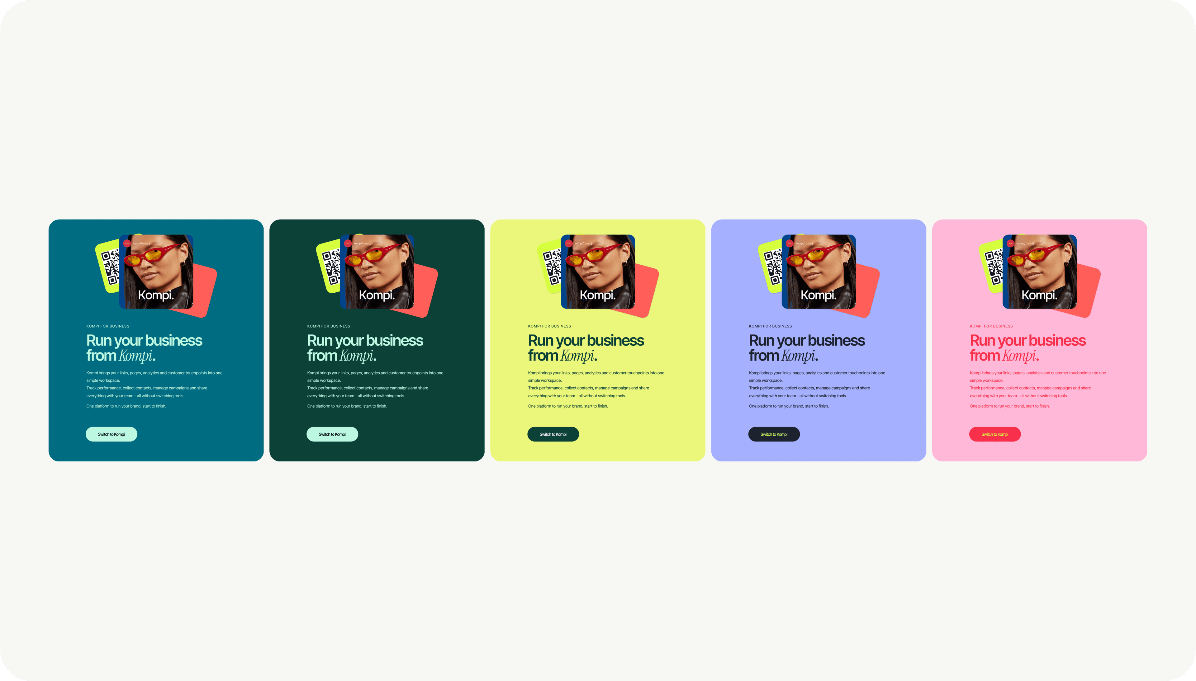 Kompi brand language